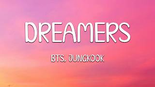 BTS Jung Kook - Dreamers (Lyrics) World Cup Song 2022 (Loop Video)