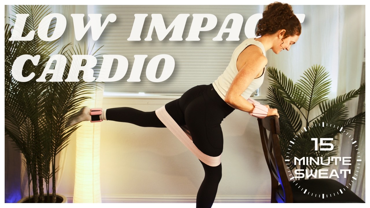 Low Impact Full Body Cardio | 15 Minute Workout (Beginners & Seniors ...