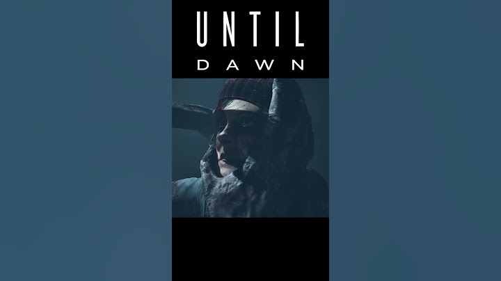 UNTIL DAWN REMAKE