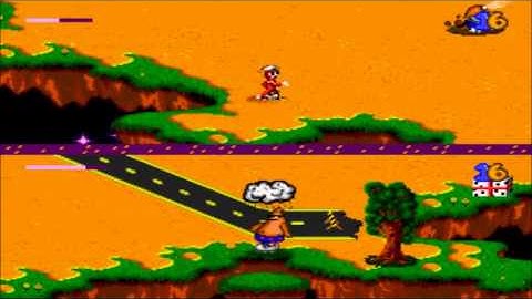 Toejam & Earl Longplay (2 Player Co-op)