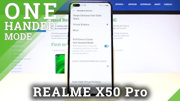 How to Enable One Handed Mode in Realme X50 Pro – Shrink Display