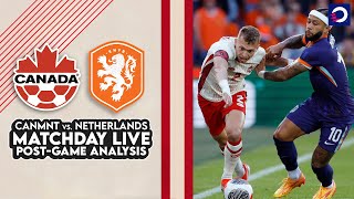 POSTGAME ANALYSIS: CanMNT vs. Netherlands (June 6, 2024) | Matchday LIVE