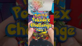 Pokédex Challege - P1 Mega Evolution #packopenings #pokemontcg #pokemoncards #pokemonchannel #tcg