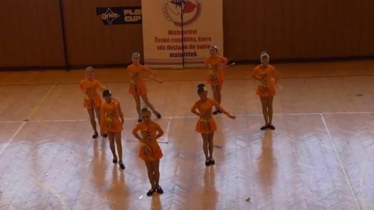 2015 11.4.Těšany kvalif.Tan.stud.LB Kadet.baton MINI Majolenky1.místo