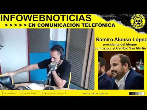 Ramiro Alonso López 12/04/23 - Entrevista de Adrián Cordara en Infowebnoticias RADIO