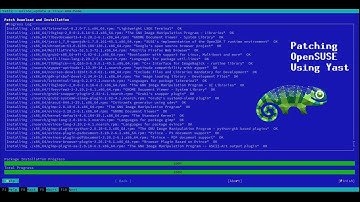 Patching Opensuse using YAST over SSH