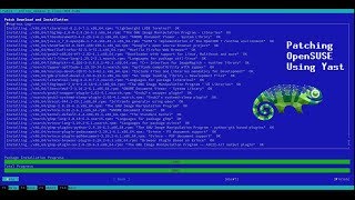 Patching Opensuse using YAST over SSH