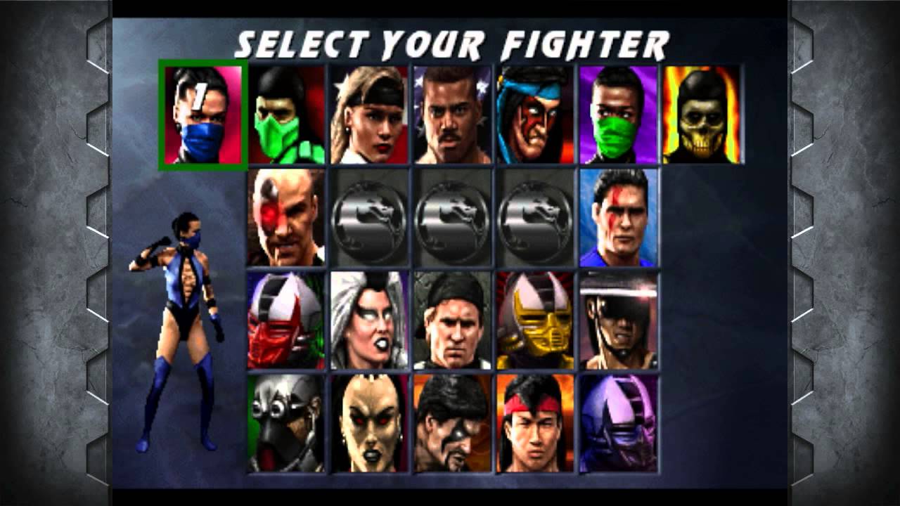 Ultimate Mortal Kombat 3 Character Select | Magnet