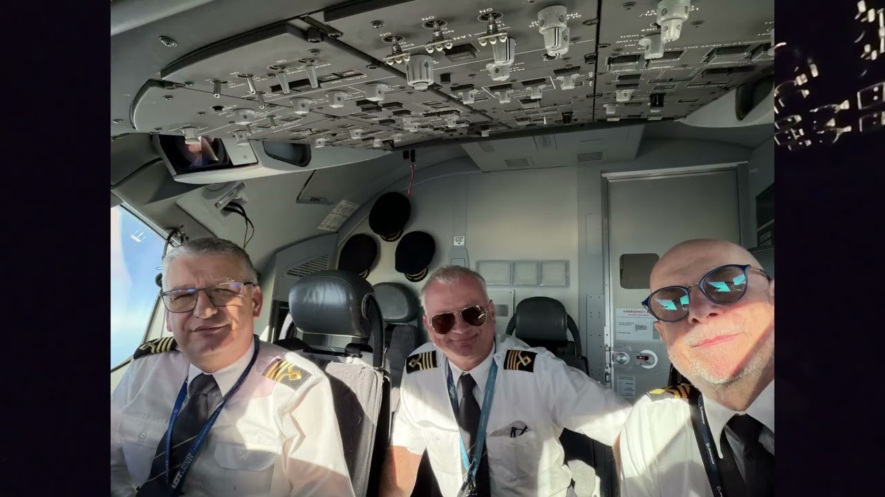 Kapitan Wiesław Jedynak. Ostatni lot przed emeryturą. B787 PLL LOT. 24.09.2025 r.