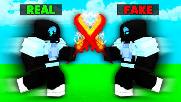 He was pretending to be me, So I 1v1