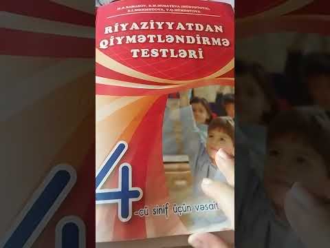 4-cü sinif Namazov test seh 37. Summativ Qiymetlendirme