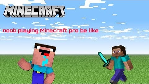 Minecraft mlg pro noob ultra noob mode    mlg gamer be like