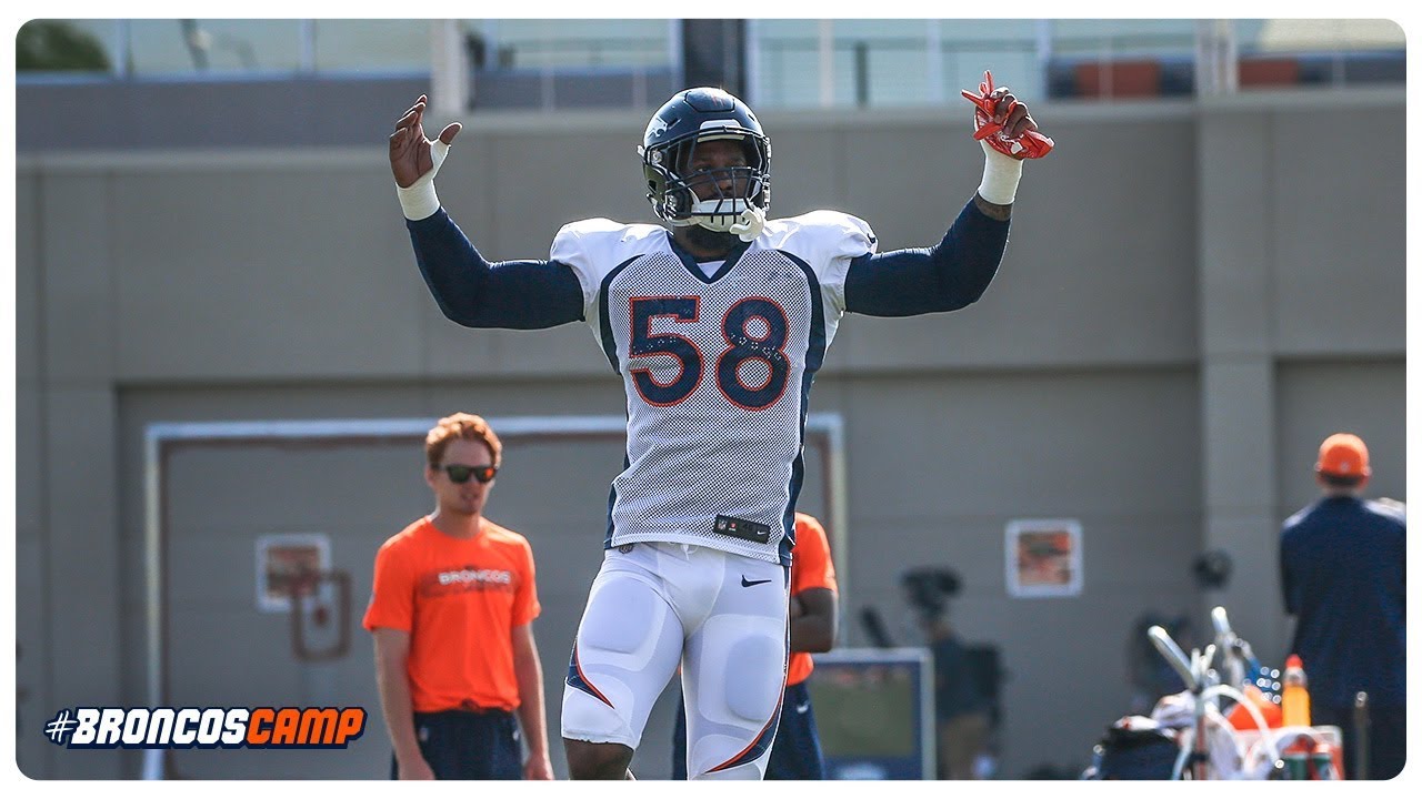 A day in the life of Von Miller at Broncos Camp - YouTube