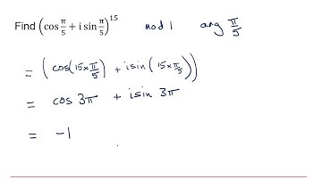 AQA Core Pure: Complex numbers 4-2
