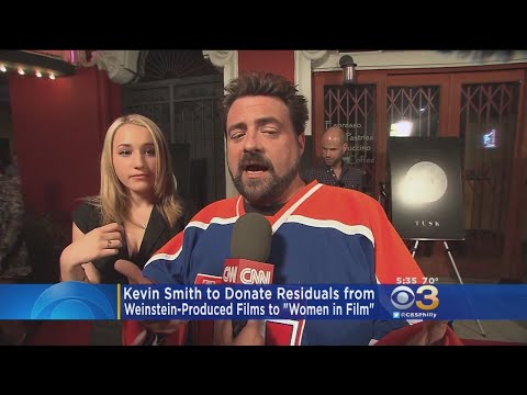 Videó: Kevin Smith felajánlotta, hogy minden jövőbeli jogdíjat kiad a Harvey Weinstein munkájából
