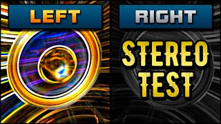 LEFT & RIGHT Channel TEST ⭐ MONO & STEREO Test