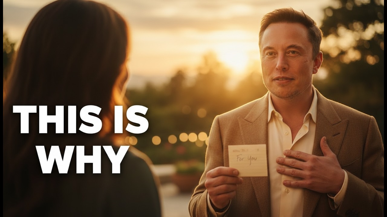 Elon Musk: Future Wife, This Is Why I Chose You