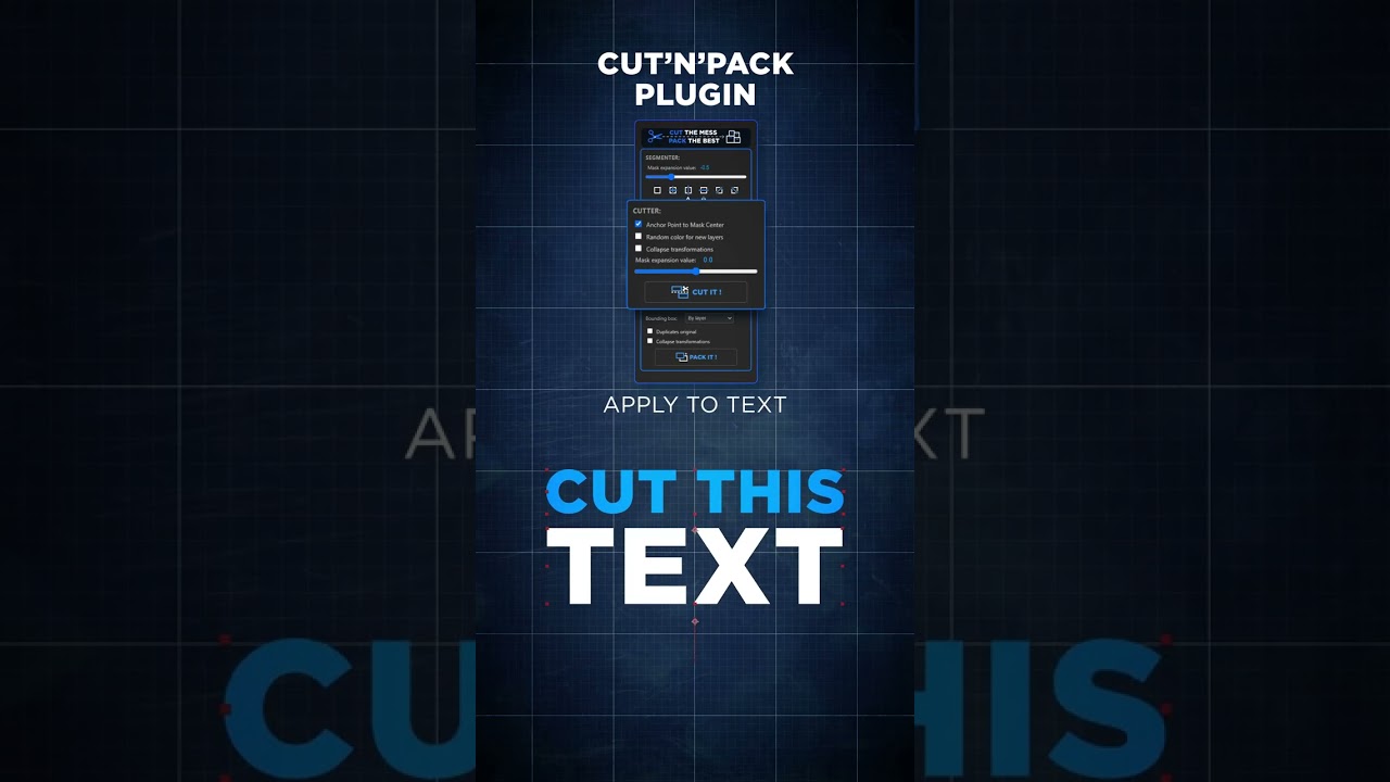 NEW: Cut'n'Pack for After Effects