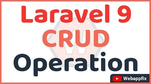 Laravel CRUD | Laravel CRUD Resource Controller | Laravel CRUD Bootstrap Modal Edit and Update