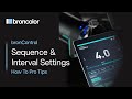 Sequence &amp; Interval Settings in the bronControl App | broncolor How To - Pro Tips