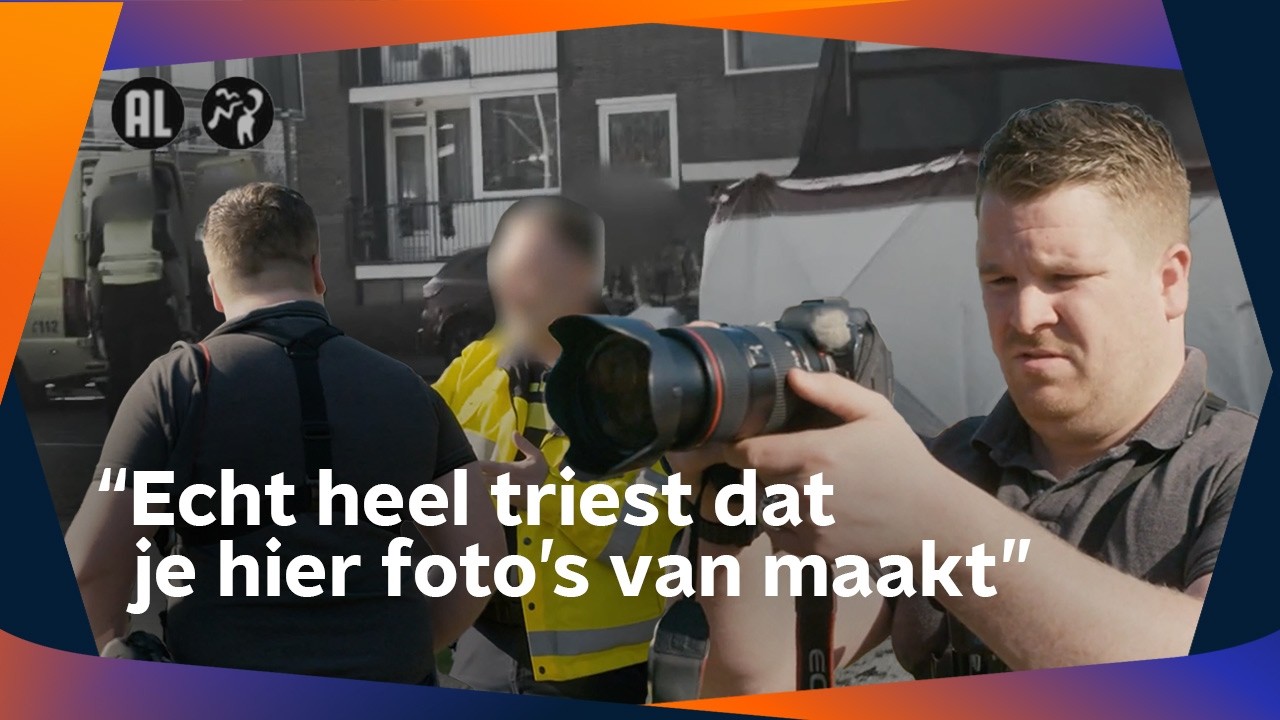 Echt heel TRIEST dat je HIER FOTO'S van maakt | 112 Nieuwsjagers
