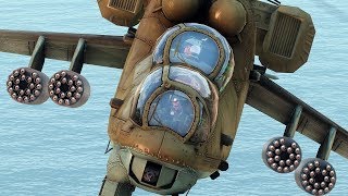 Сплошное везение - Ми-24В - ArmA 3 - Серьёзные Игры на Тушино