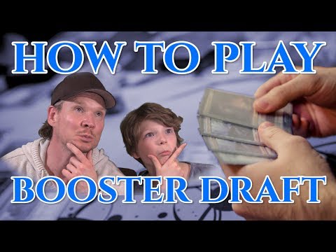 HOW TO PLAY BOOSTER DRAFT Magic the Gathering deutsch traderonlinevideo MTG Trader