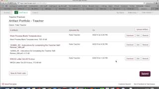 Artifact Uploading