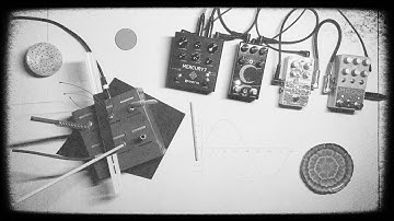 Stash Box Paired With Pedals - Ambient Machine / DIY Noise Box / Sound Object