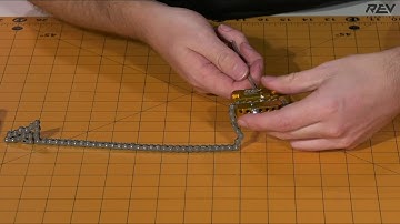 Channel Drivetrain - Making Chain Links
