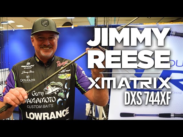Jimmy Reese on the Douglas XMatrix DXS 744XF Spinning Rod 
