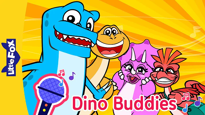 🦕 Dinosaurs Song | Dino Buddies | T-rex, Triceratops, Stegosaurus | Kids Song