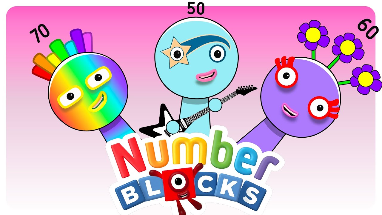 Sprunki OC Numberblocks 50, 60, 70 | Compilation Incredibox #sprunki # ...