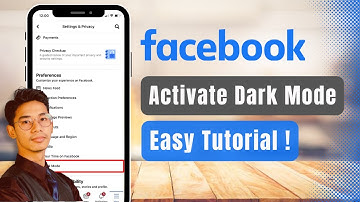 How to Activate Dark Mode on Facebook !