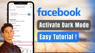 How to Activate Dark Mode on Facebook ! screenshot 5