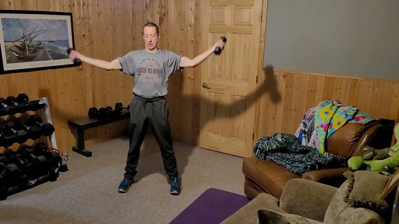 12-Minute Dumbbell Workout for Beginners | Full Body, Low Impact 981