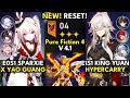 E0S1 Sparxie x Yao Guang &amp; E1S1 Jing Yuan Hypercarry | Pure Fiction 4.1 Floor 4 3 Stars | HSR 4.1