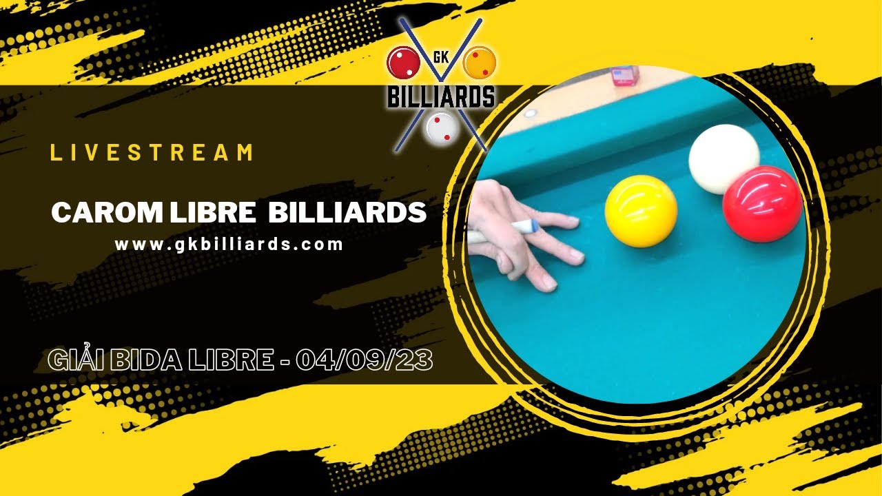 Carom Libre - Thi Dau Bida Libre - Vuong Denver vs Tien