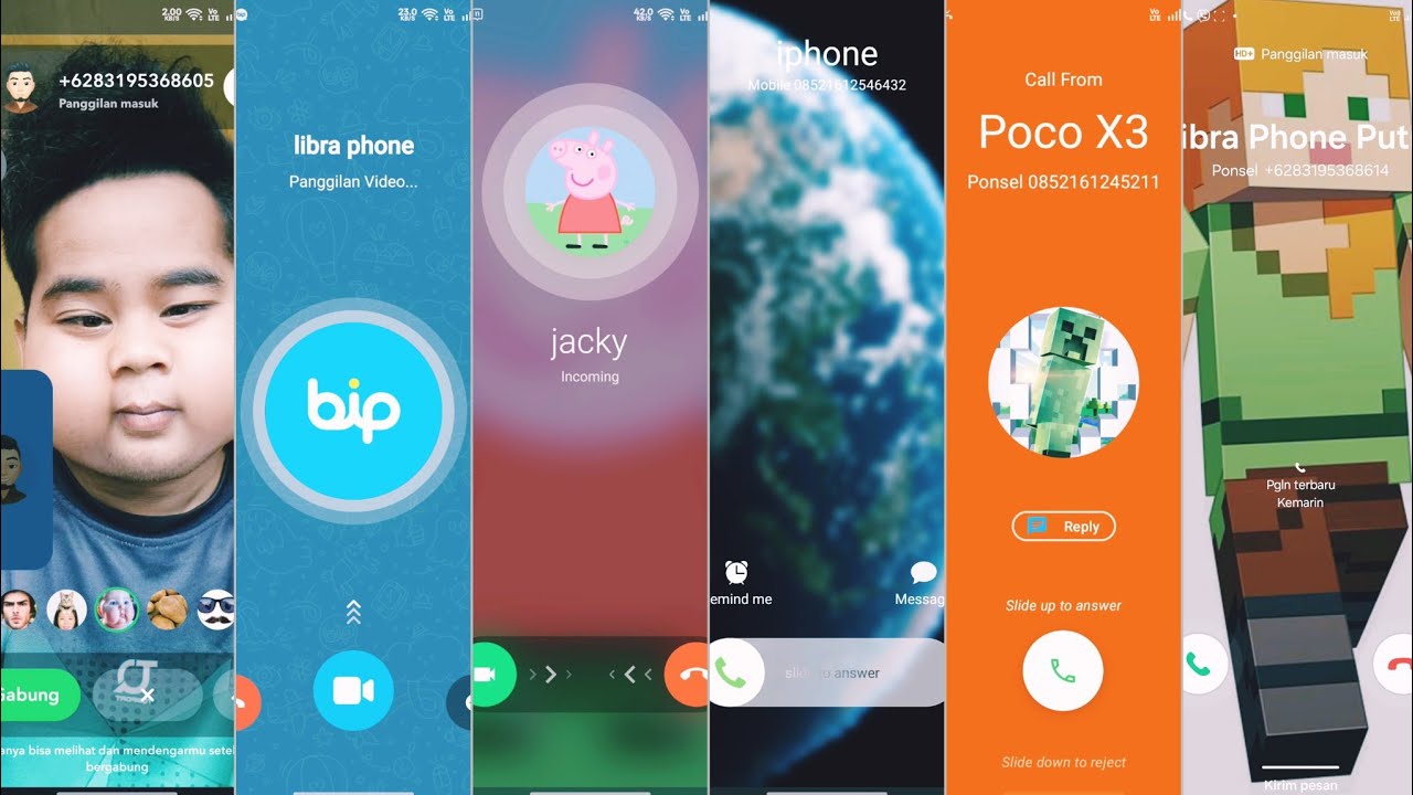 Входящий видеозвонок | Snapchat/ BIP/ NANDBOX/ Wire/ iPhone 14/ Nokia C20/ Samsung Minecraft/ Inf...