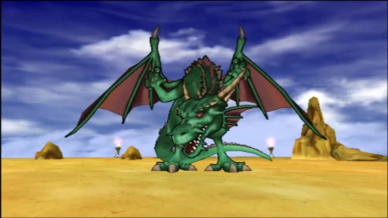 Dragon Quest Journey Of The Cursed King-100% No Wipe Out-Part 59-Emerald Dragon