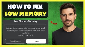 Fix Roblox Low Memory Warning on iPad / iPhone (2025 Guide)