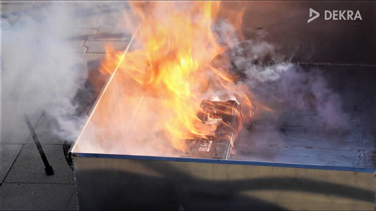 E-Bike Akkubrand - DEKRA