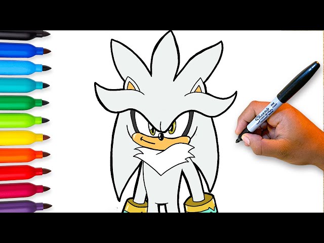 Silver Drawong How To Draw Silver The Hedgehog Face