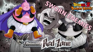 SWORN ENEMIES + NO ITEMS! INT Fat Buu + Majin Buu Saga vs. Kid Buu Ultimate Red Zone (Dokkan Battle)