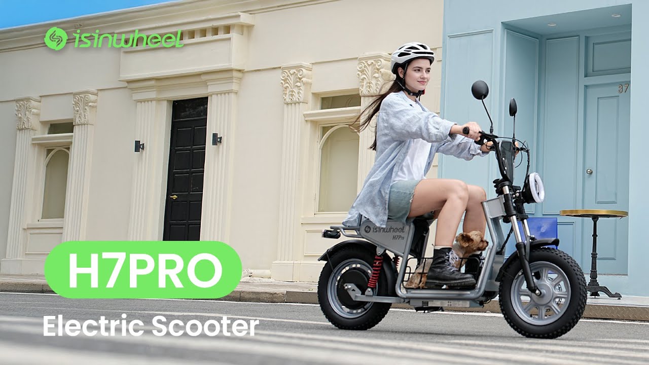 isinwheel H7Pro High-End Commuting Electric Scooter with Seat