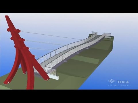 advance metal testing laboratory vadodara Tekla France BIM 2014 - ALKAR : Passerelle Lacq
