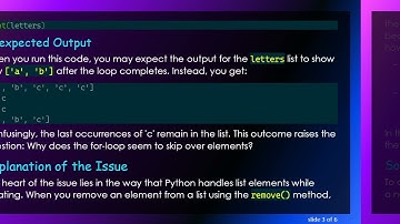 Troubleshooting Python: Removing Elements While Iterating Over a List