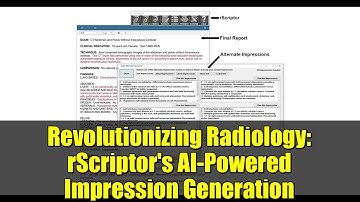Revolutionizing Radiology: rScriptor