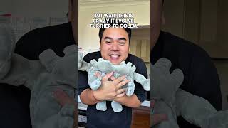 A 3-in-1 evolution #pokemon #plushie #japanfinds #japan from #Geodude to Graveler to Golem!