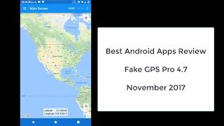 Best Android Apps Review, Fake GPS Pro 4.7 screenshot 5